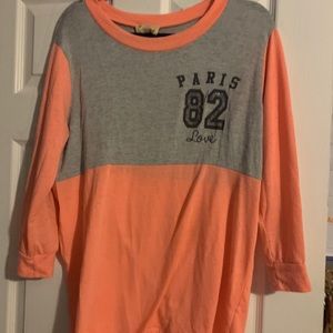 Quarter Length Sleeve Paris Shirt